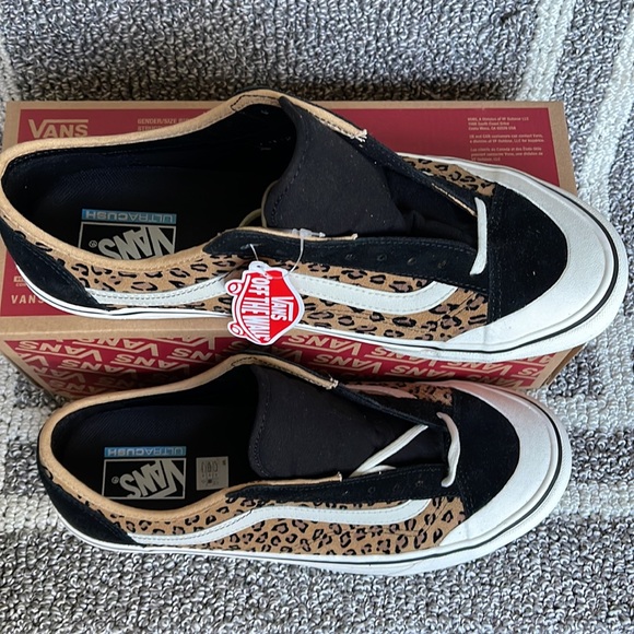 Vans Style 36 Decon Sf Mini Leopard Marshmallow MENS - Picture 3 of 16